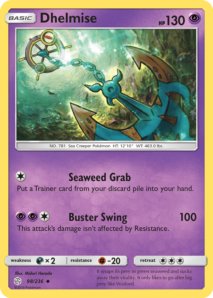 Dhelmise card