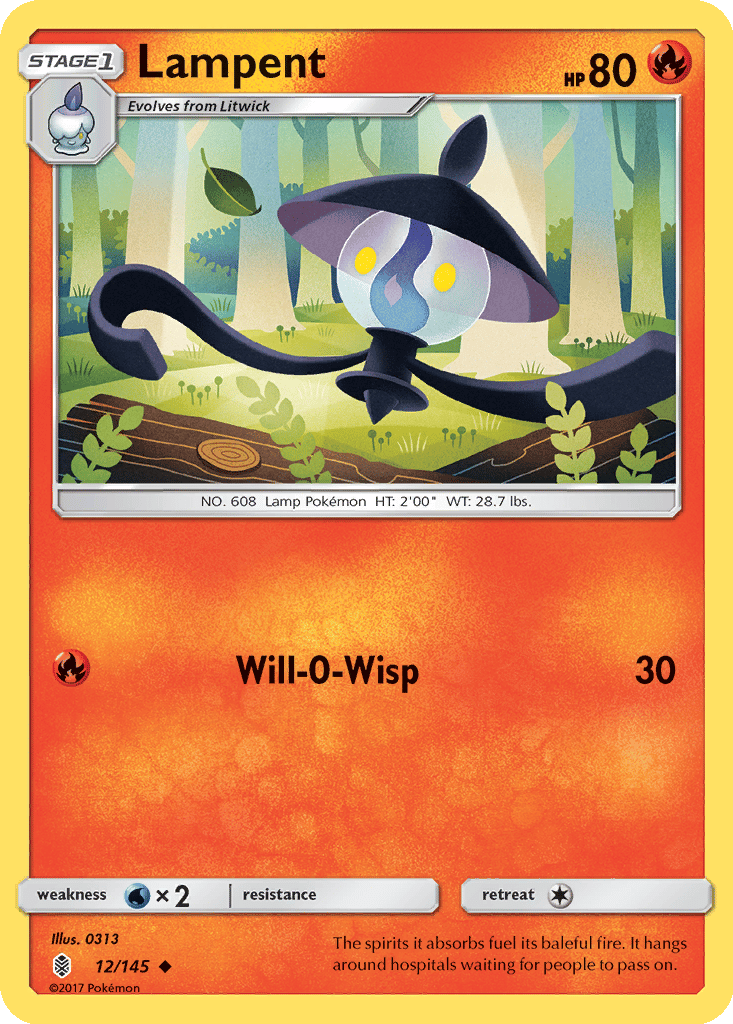 Lampent card
