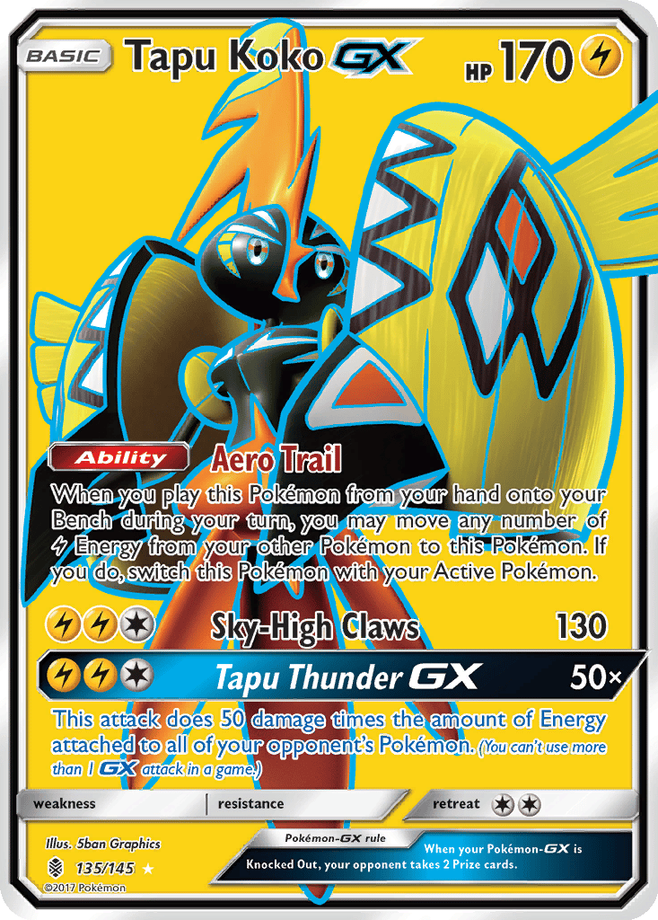 Tapu Koko GX card