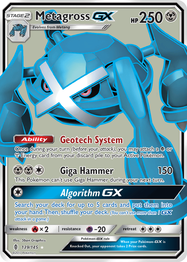 Metagross GX card