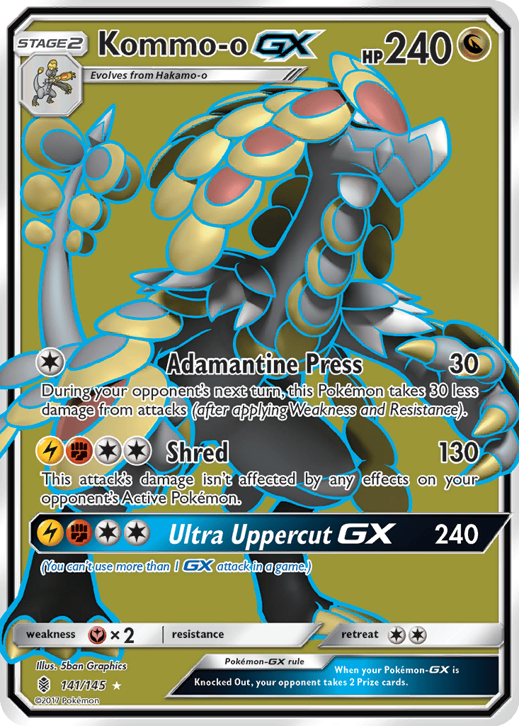 Kommo-o GX card
