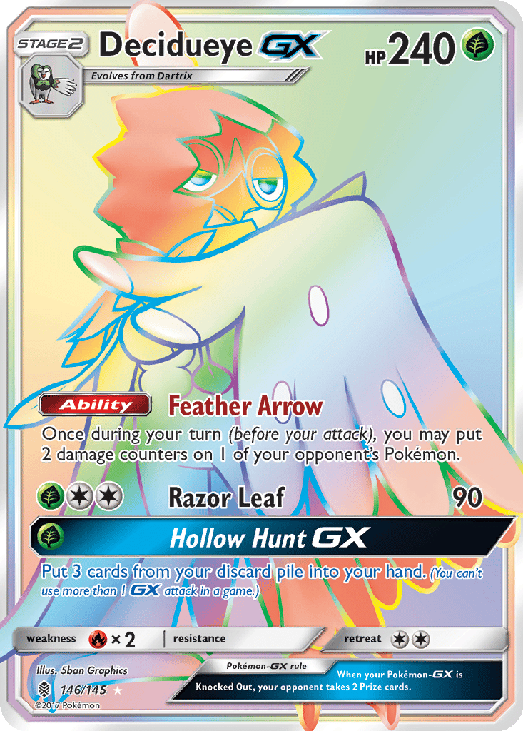 Decidueye GX card