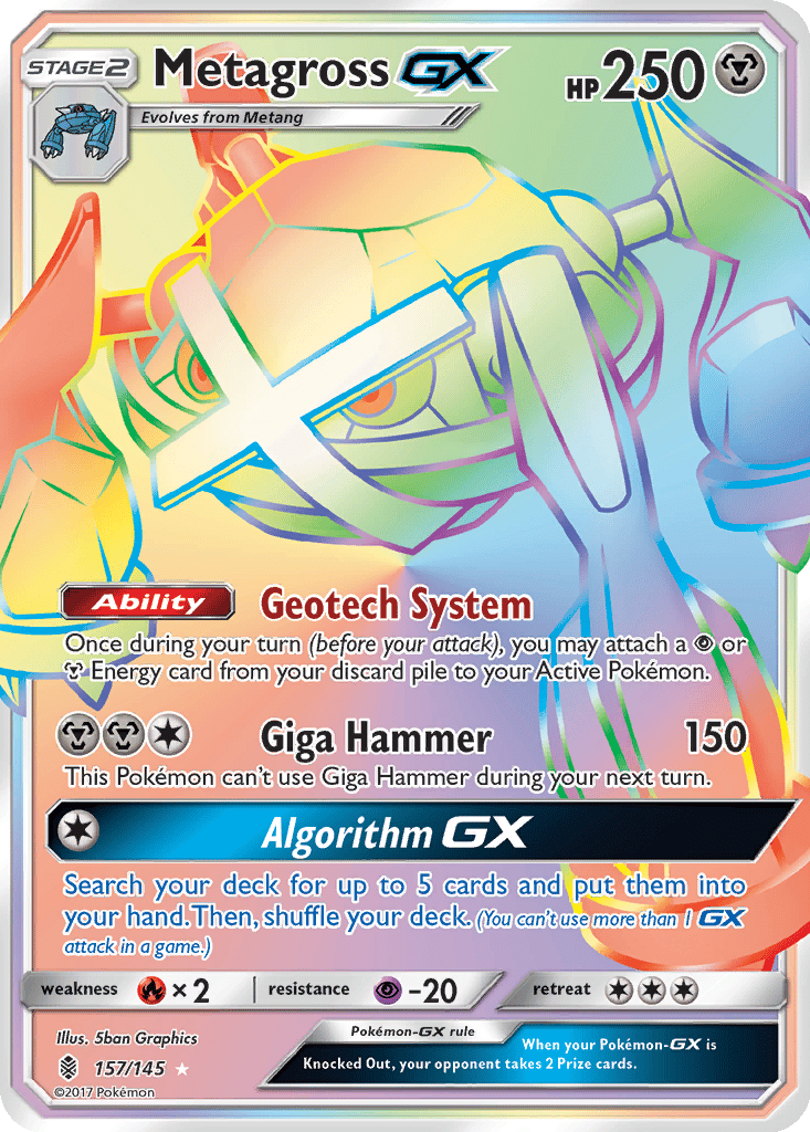 Metagross GX card