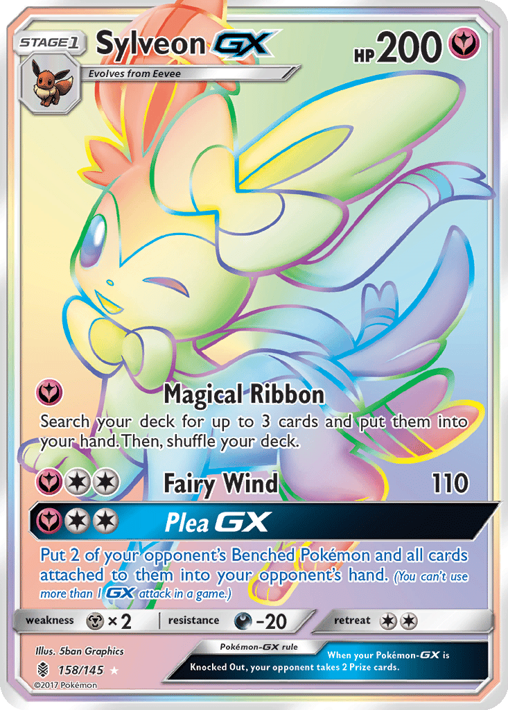 Sylveon GX card