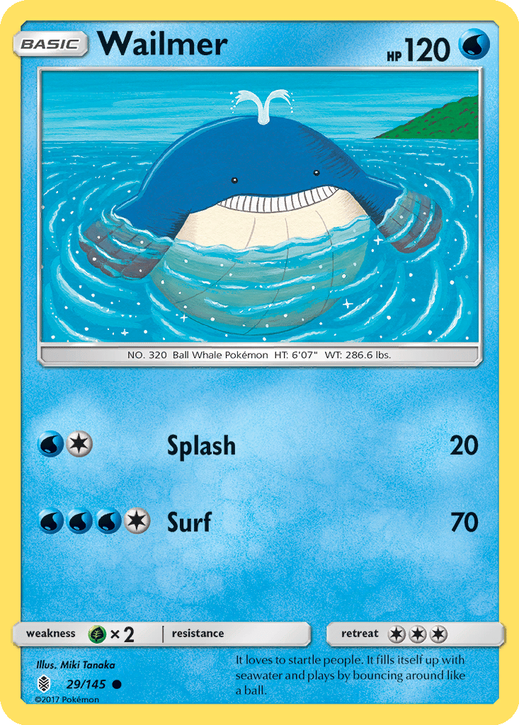 Wailmer card
