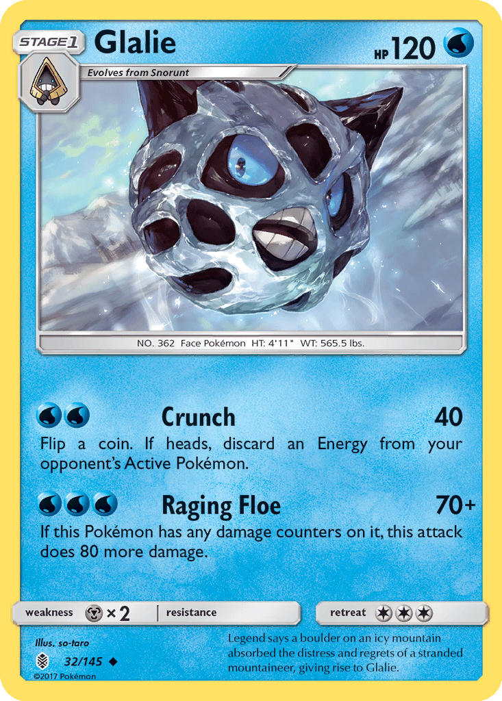 Glalie card