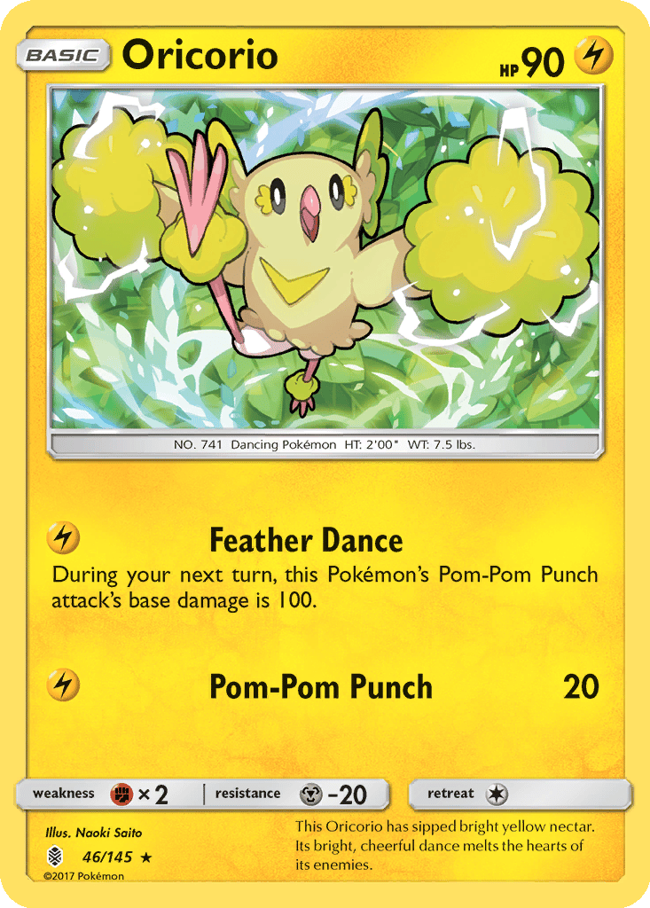 Oricorio card