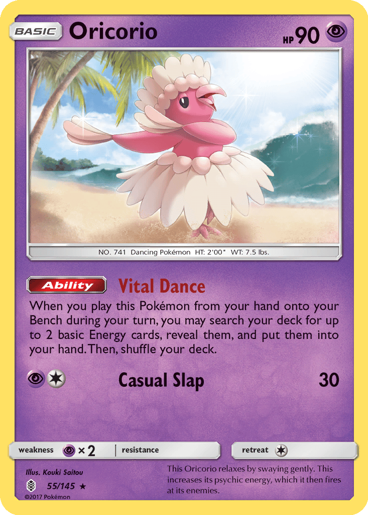 Oricorio card