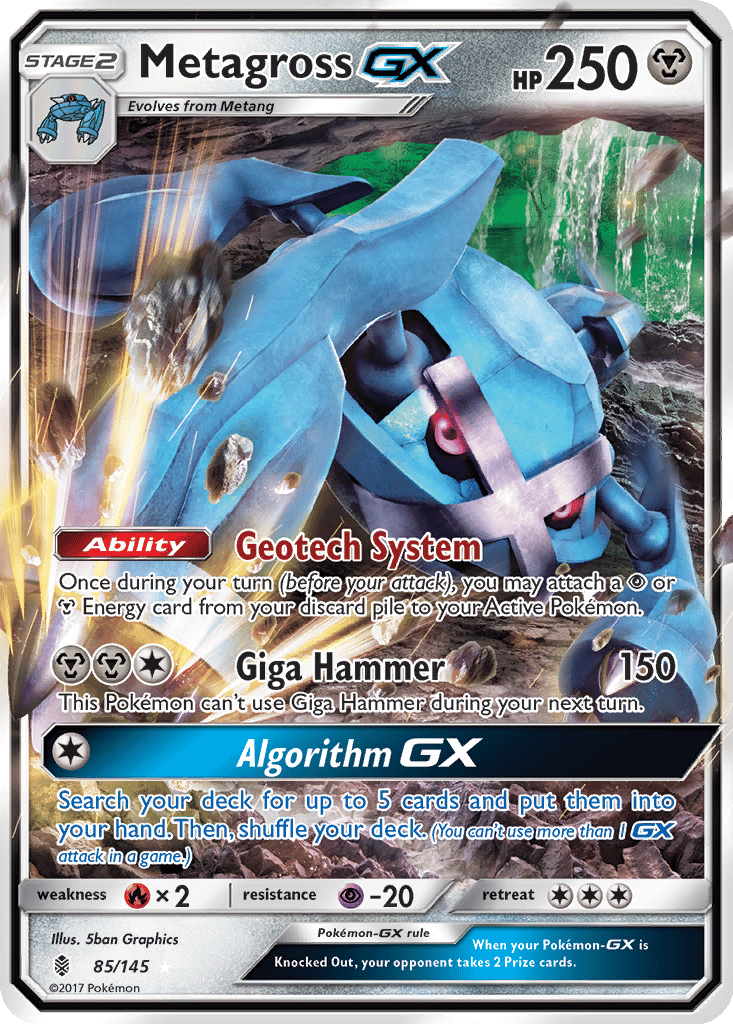 Metagross GX card
