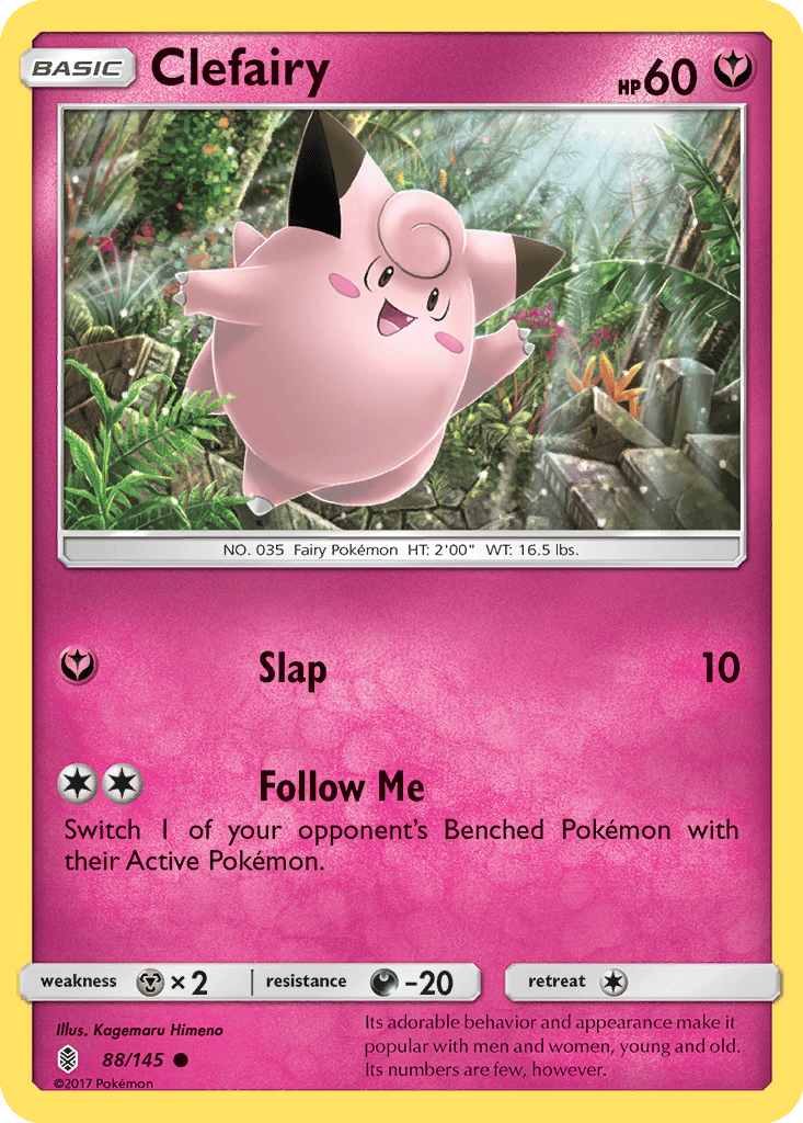Clefairy card
