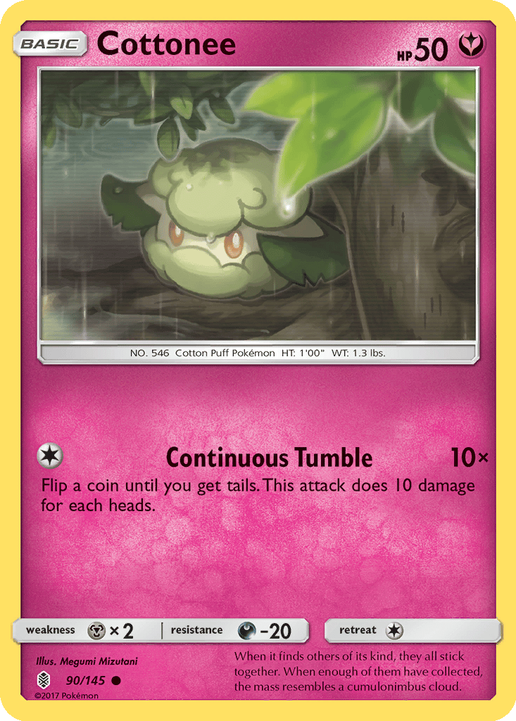 Cottonee card