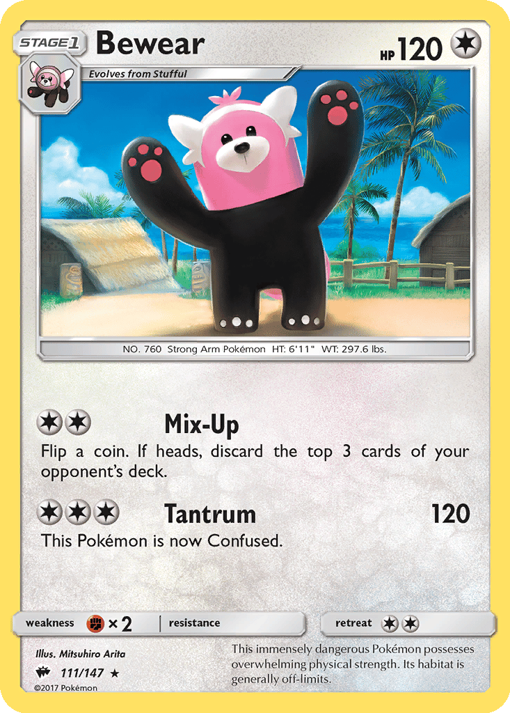 Bewear card