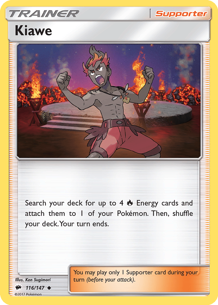 Kiawe card