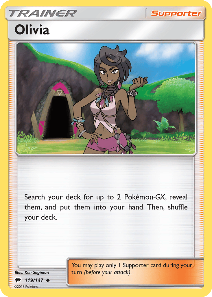 Olivia card