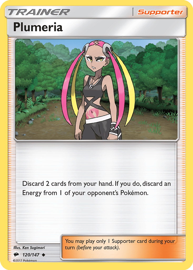 Plumeria card