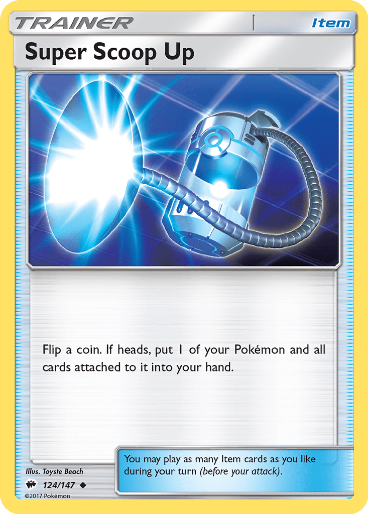 Super Scoop Up card