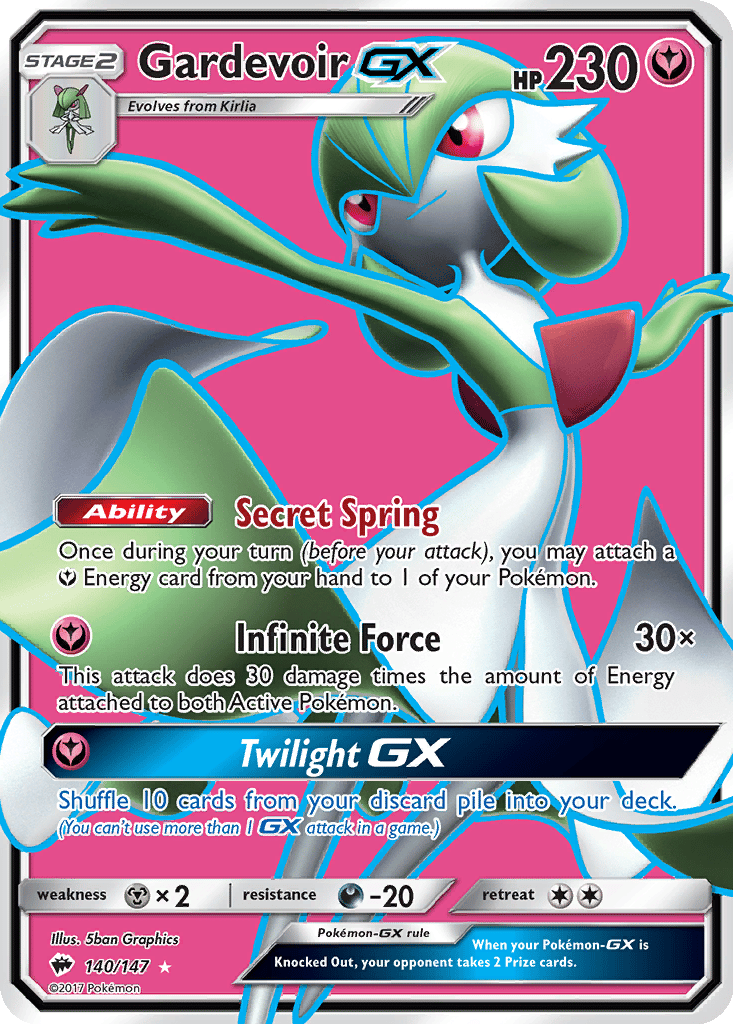 Gardevoir GX card