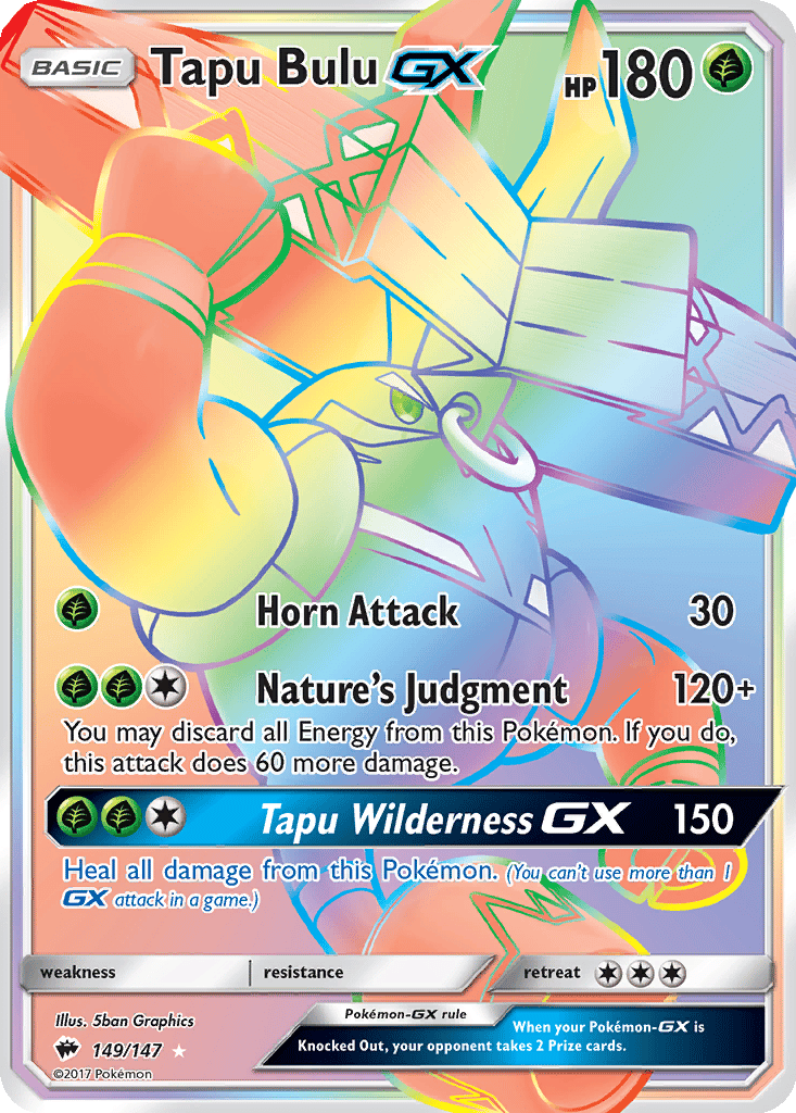 Tapu Bulu GX card