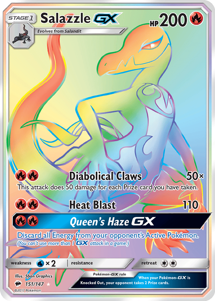 Salazzle GX card