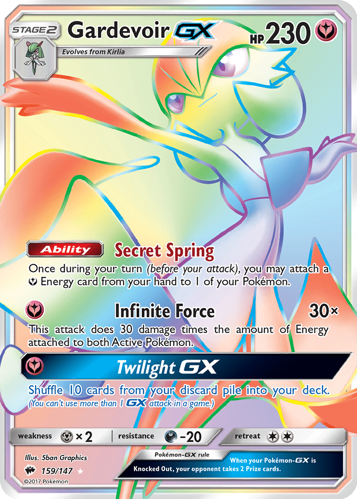 Gardevoir GX card