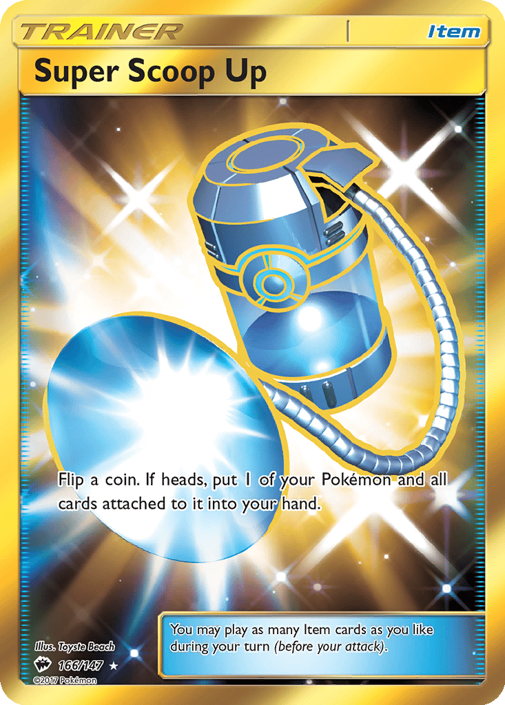 Super Scoop Up card