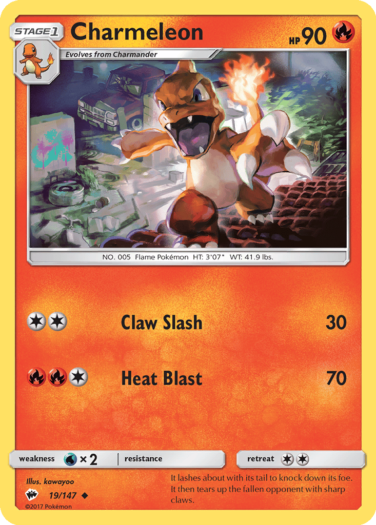 Charmeleon card
