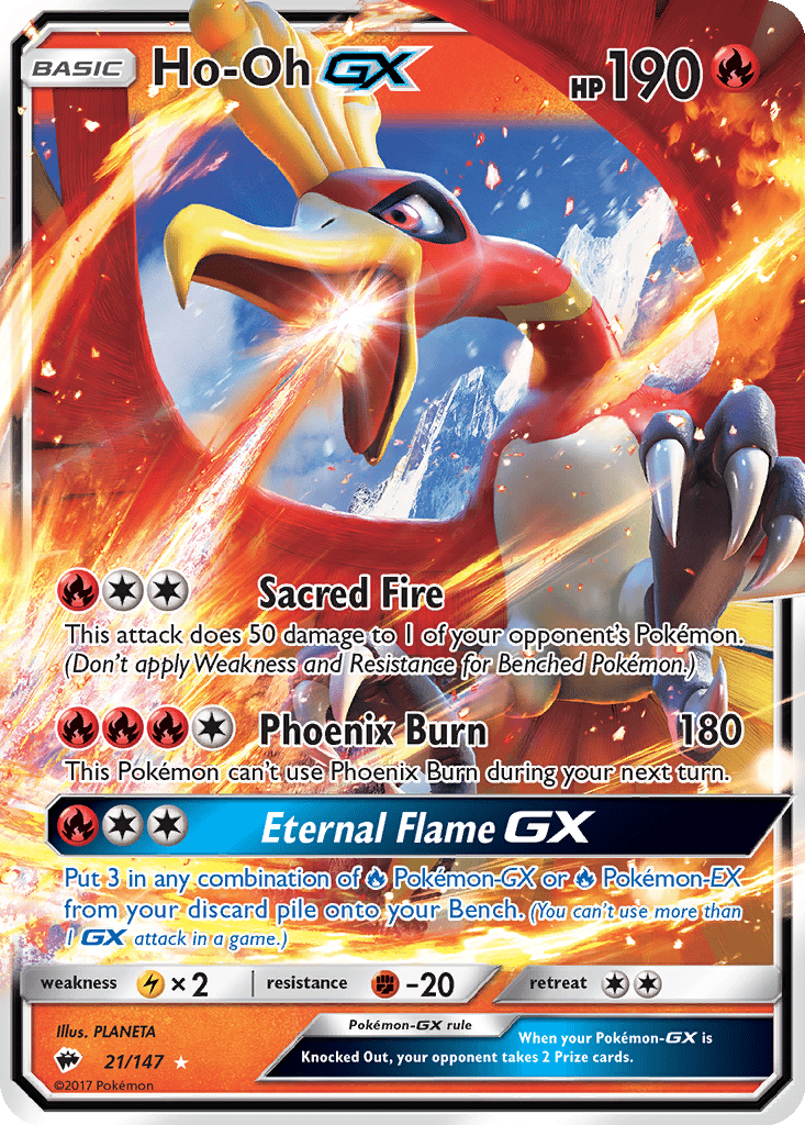 Ho-Oh GX card
