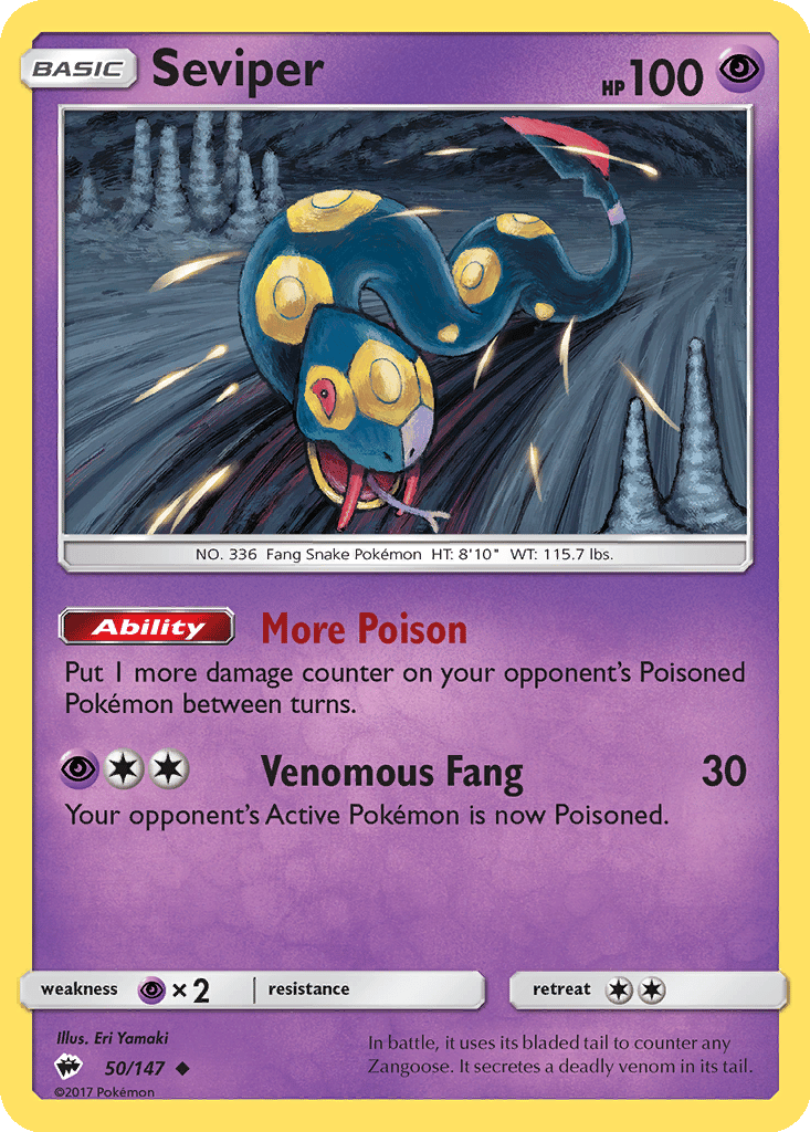 Seviper card