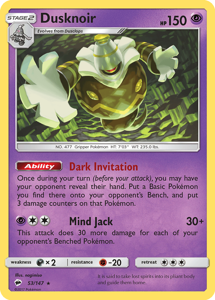 Dusknoir card