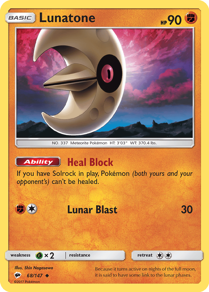 Lunatone card