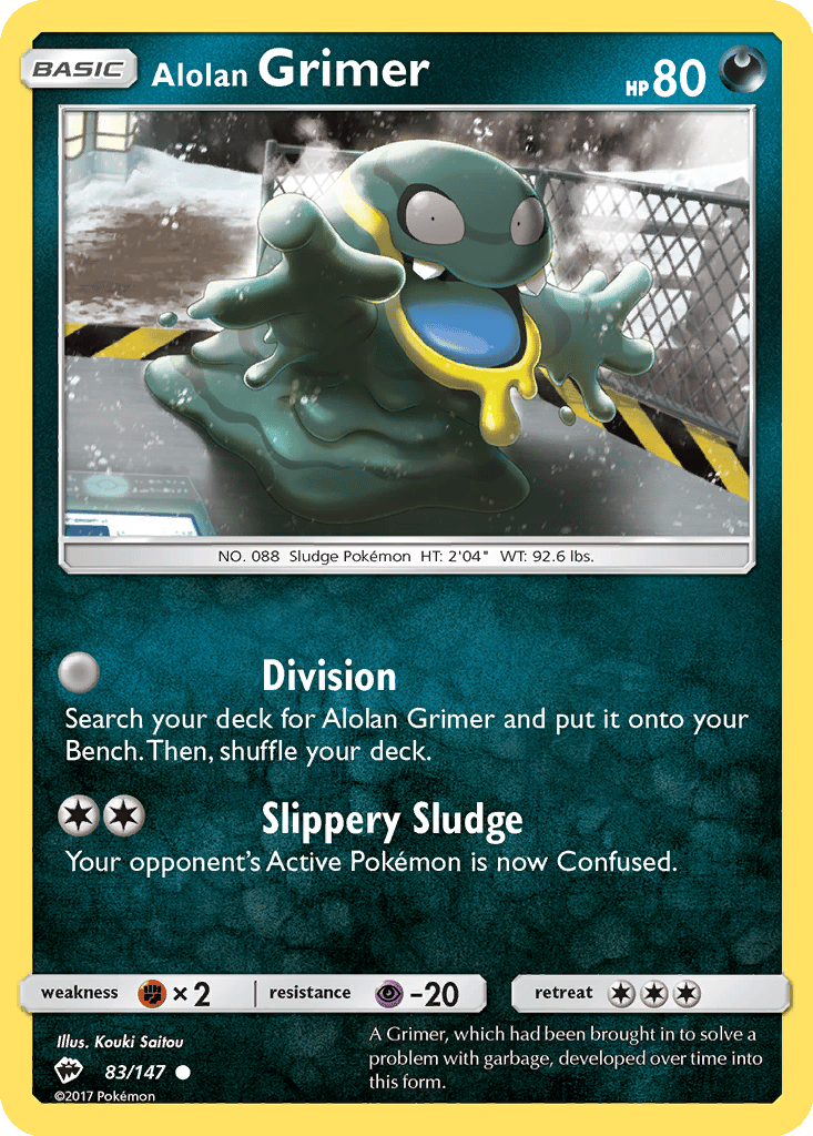 Alolan Grimer card
