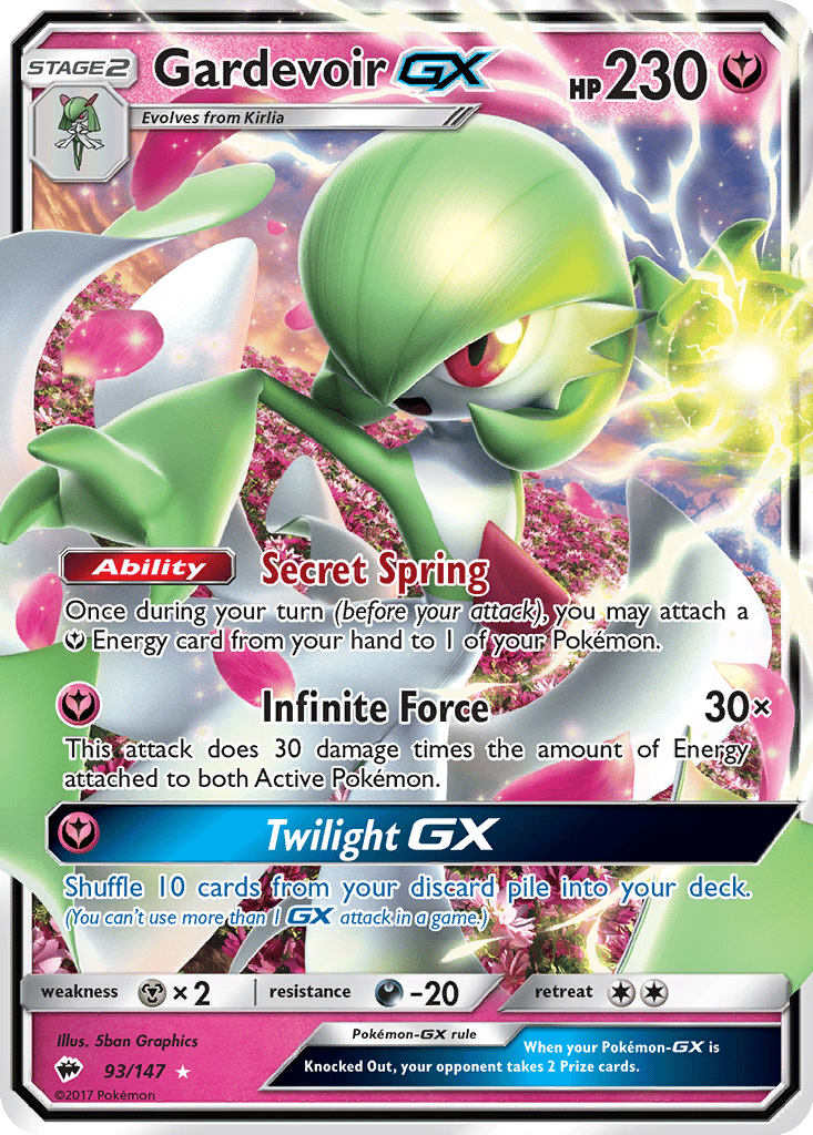 Gardevoir GX card