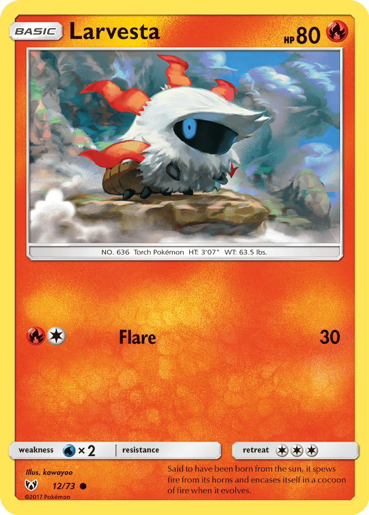 Larvesta card
