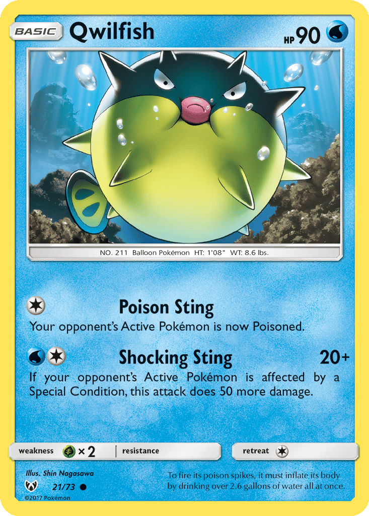Qwilfish card