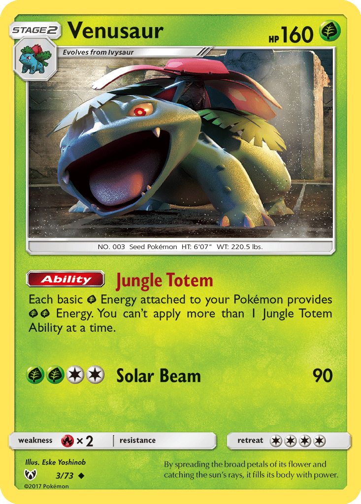 Venusaur card