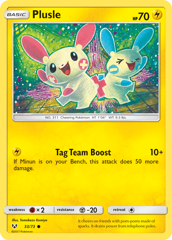 Plusle card