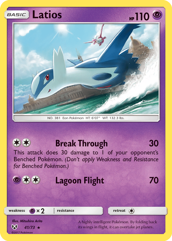 Latios card