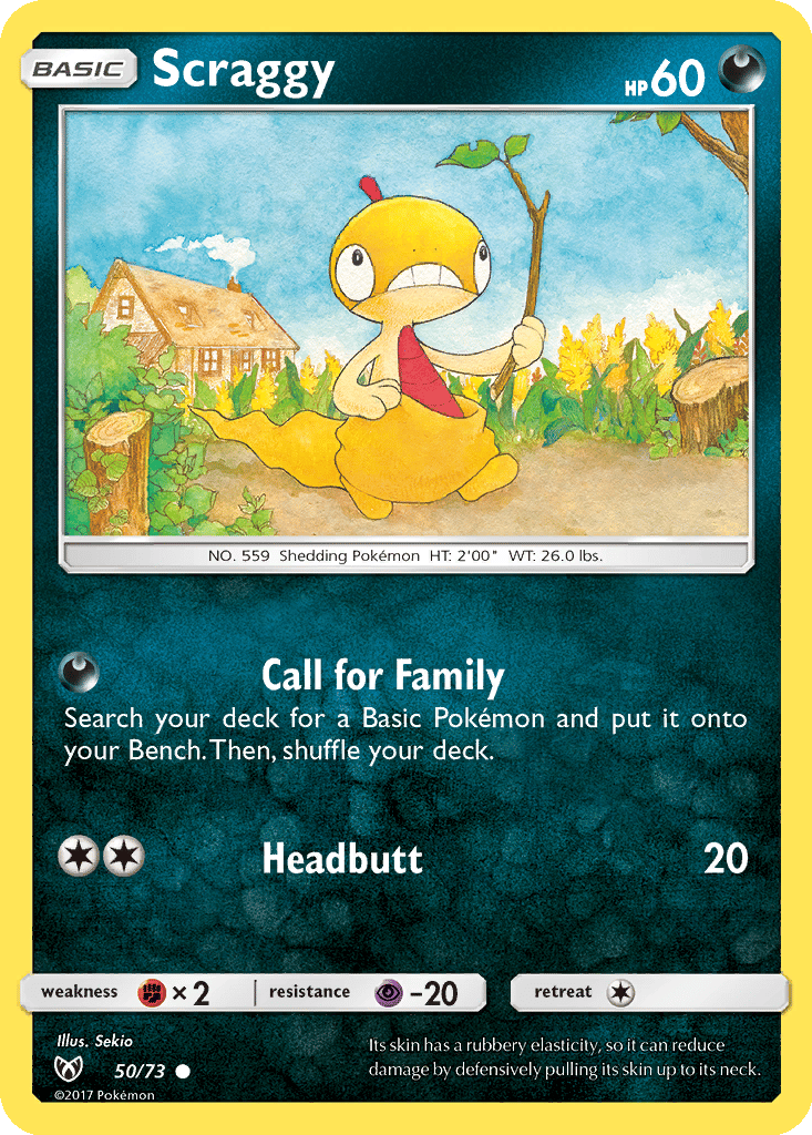 Scraggy card