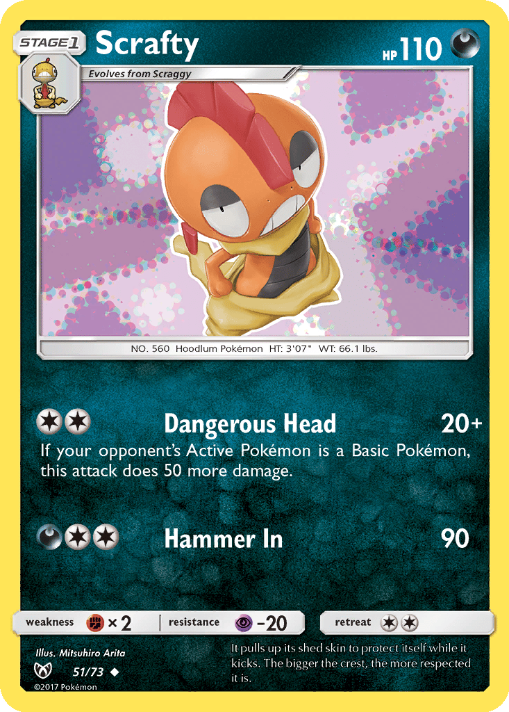 Scrafty card