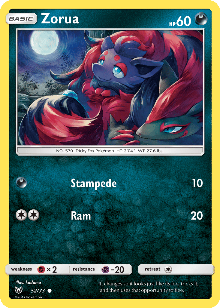Zorua card