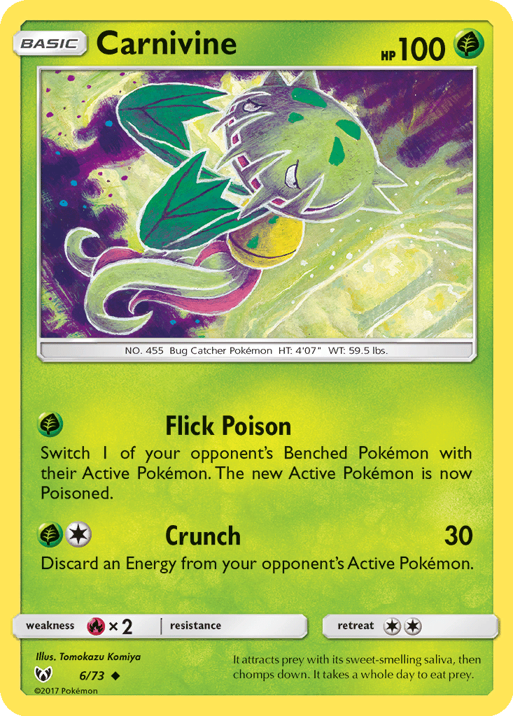 Carnivine card