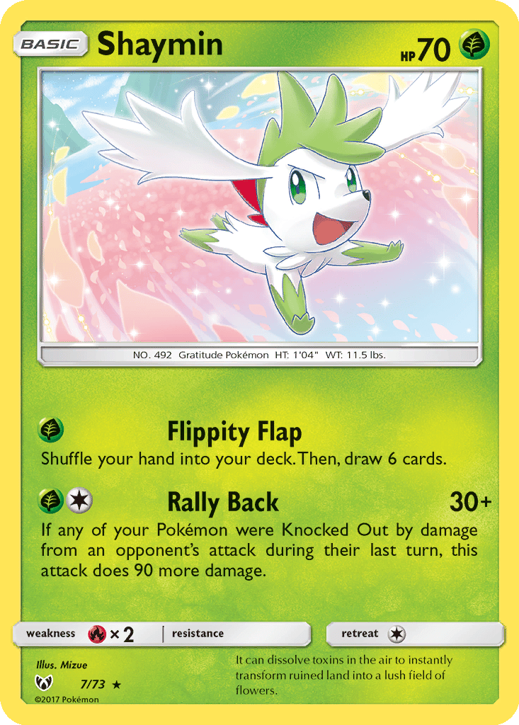 Shaymin card