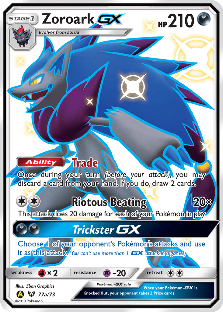 Zoroark GX card