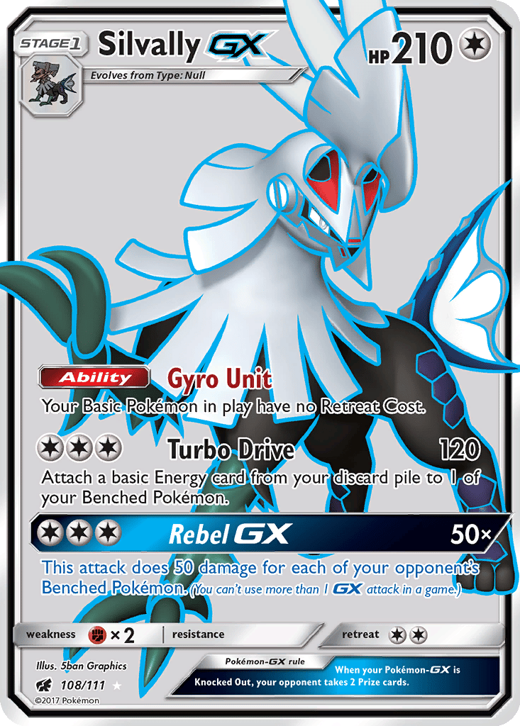 Silvally GX card