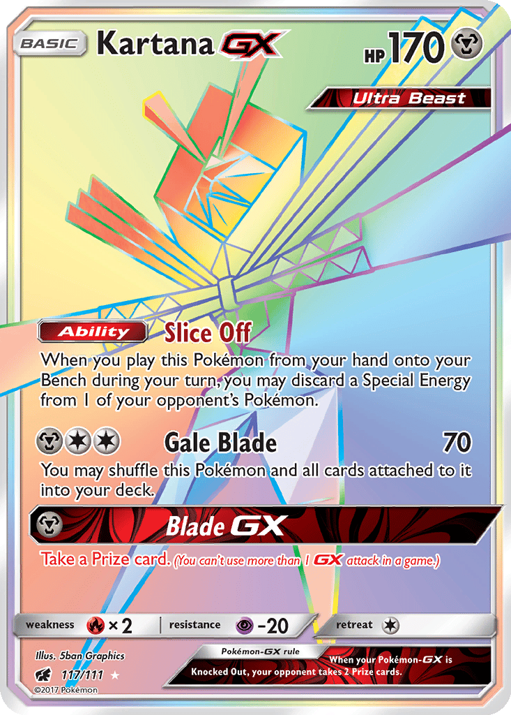 Kartana GX card