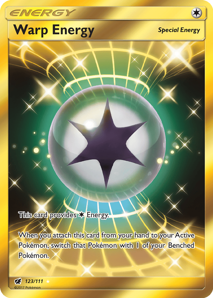 Warp Energy card