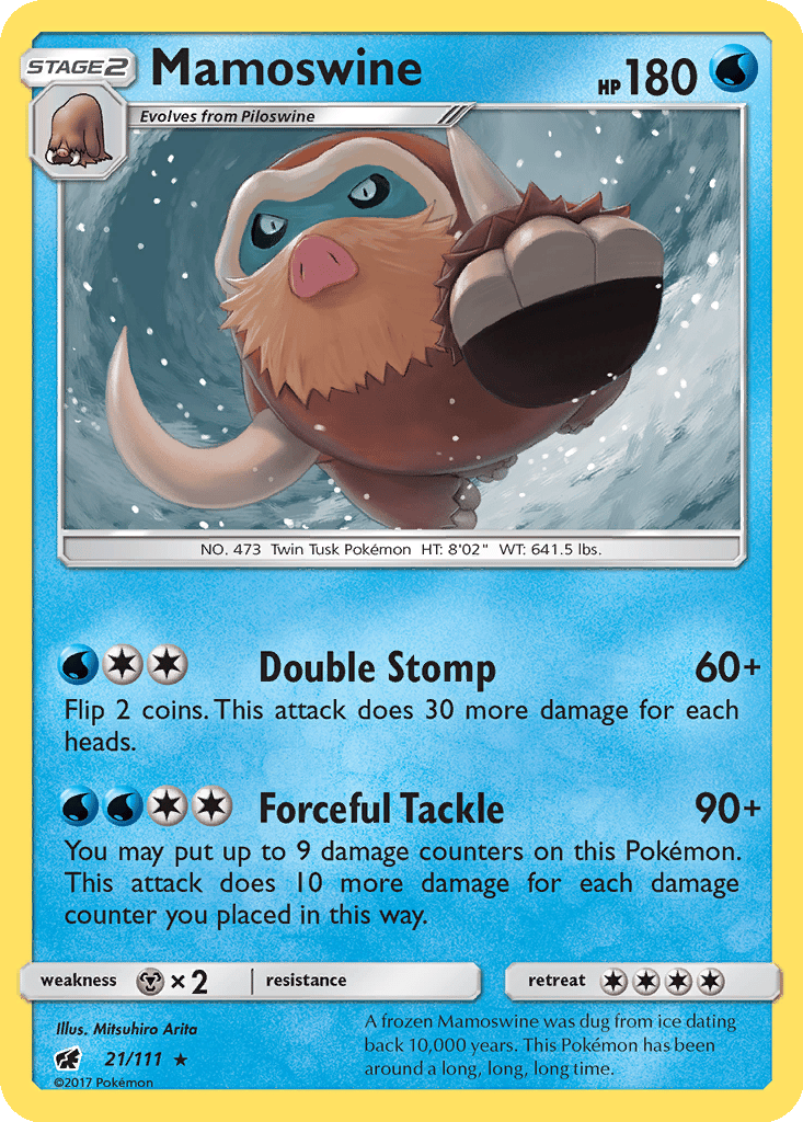 Mamoswine card