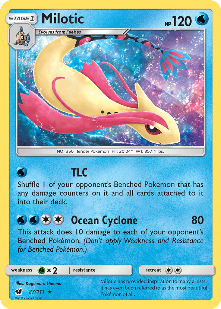Milotic card