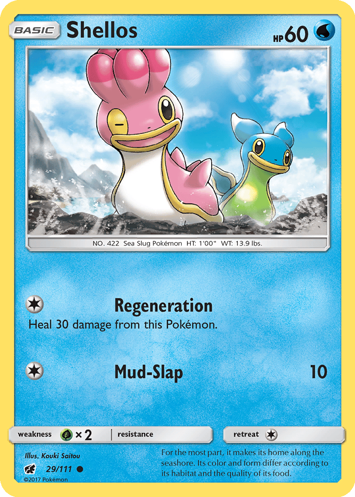 Shellos card