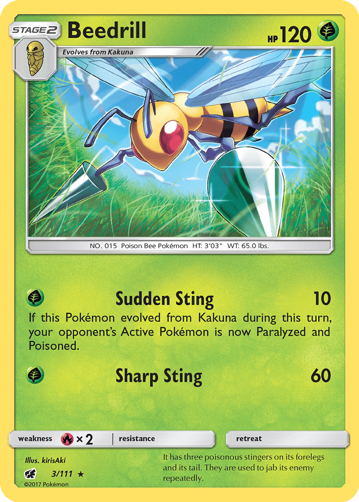 Beedrill card
